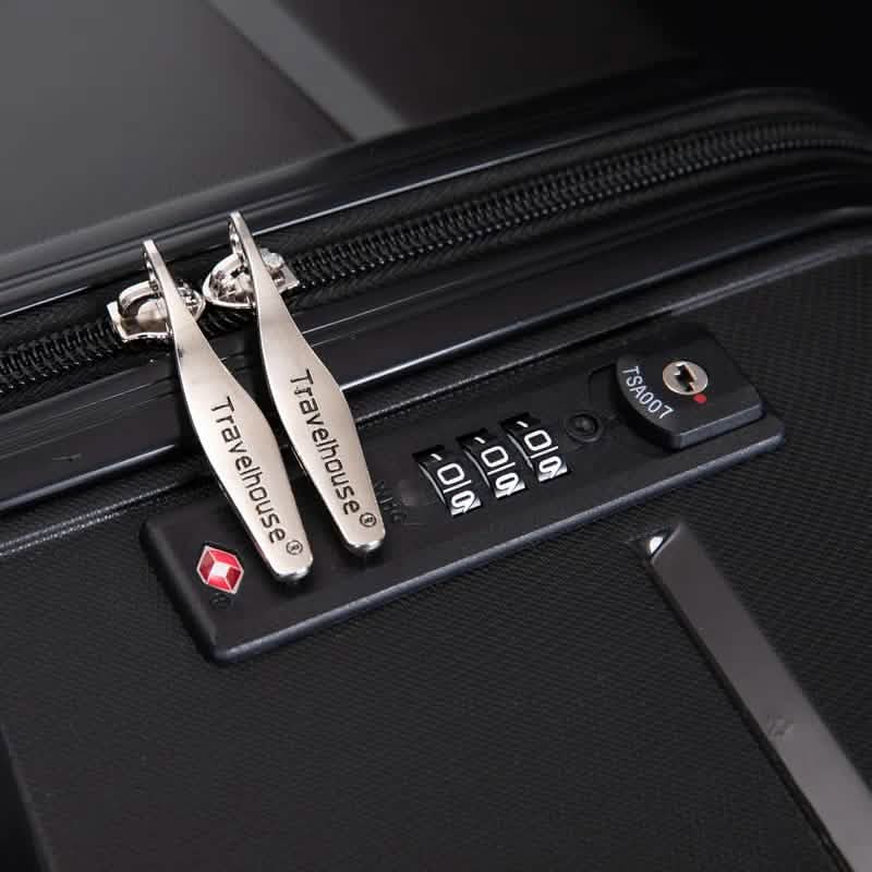 Lot de 3 valises légères avec serrure TSA
