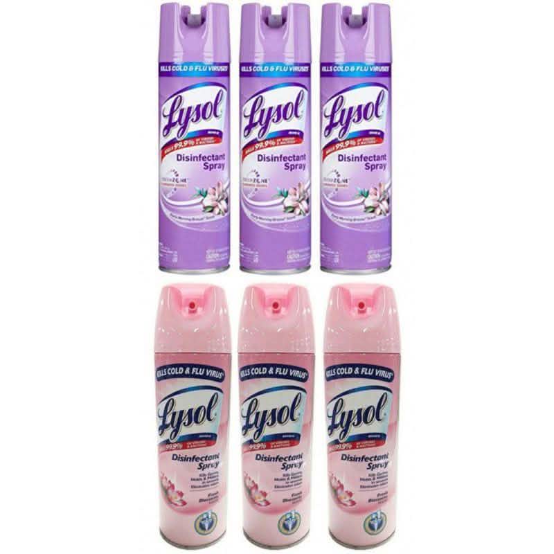 Paquet de 3 : vaporisateur désinfectant Lysol 340 g