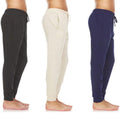 Lot de 3 : Pantalons de Jogging d'Intérieur en Coton pour Homme