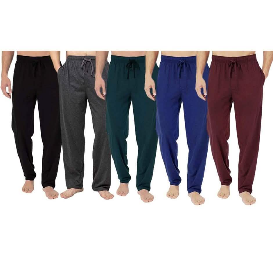 Lot de 3 : Pantalons de Loungewear en Coton pour Homme avec Poches