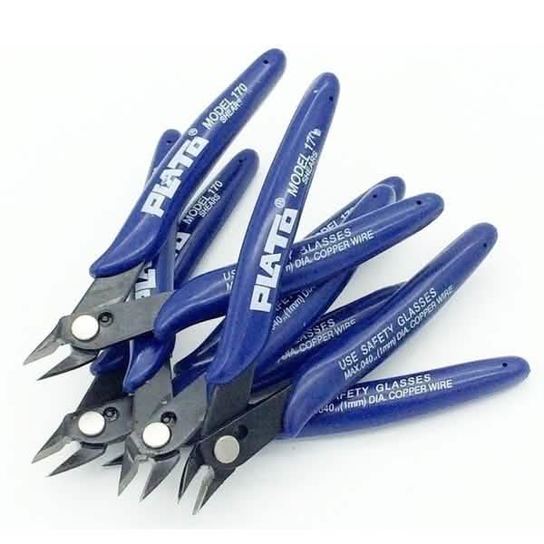 Lot de 3 mini-pinces coupantes pour nez