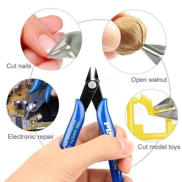 Lot de 3 mini-pinces coupantes pour nez