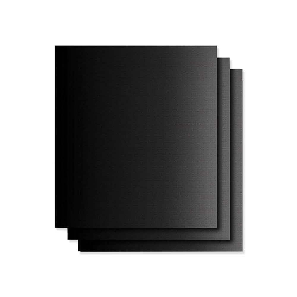 Lot de 3 : Tapis de cuisson antiadhésifs pour barbecue