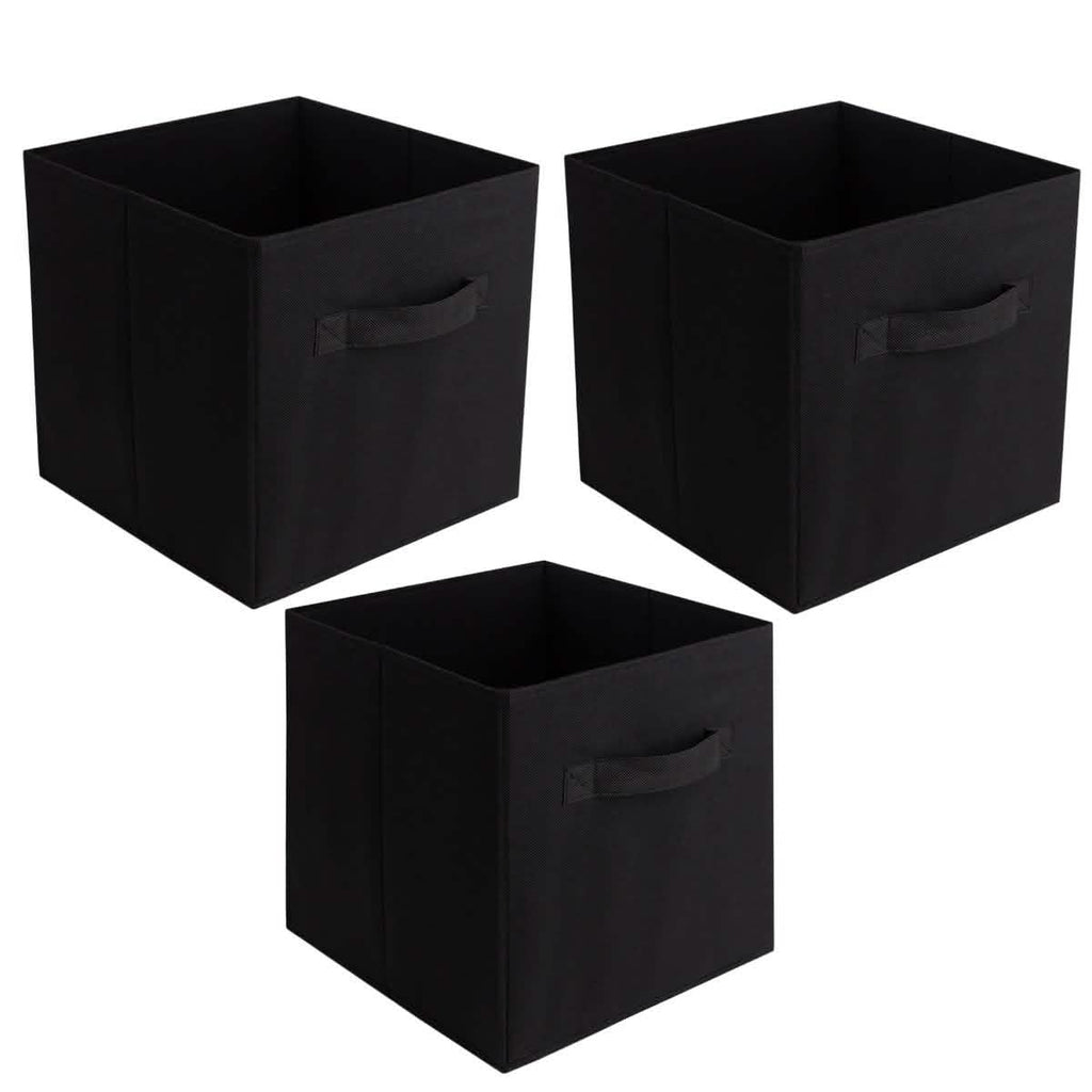 Paquet de 3 : Corbeilles de rangement pliables Sorbus