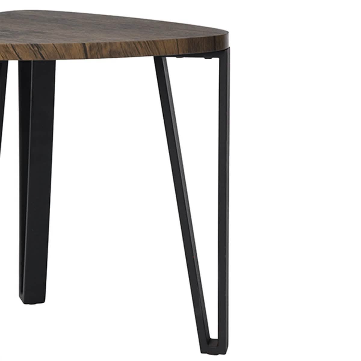 Lot de 3 tables d'appoint gigognes