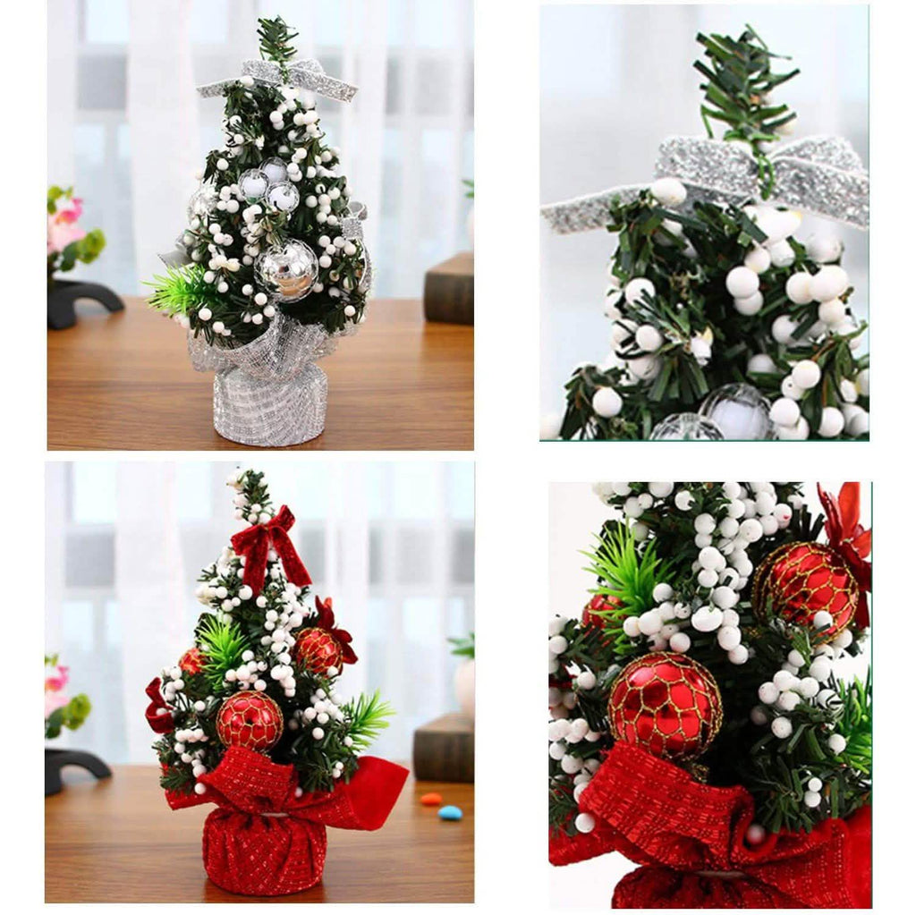 Lot de 3 : Mini sapin de Noël de table