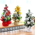 Lot de 3 : Mini sapin de Noël de table