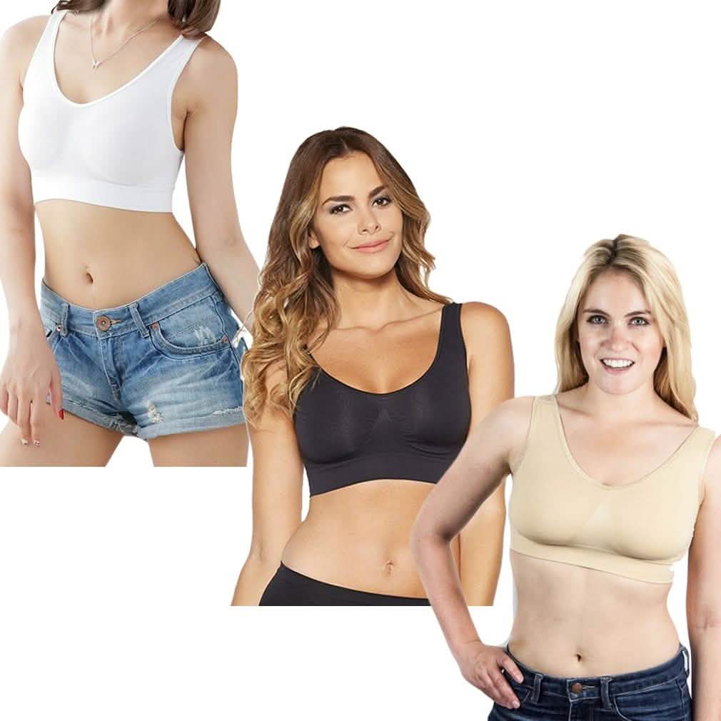 Lot de 3 : Soutiens-gorge Total Comfort Ahh Bra