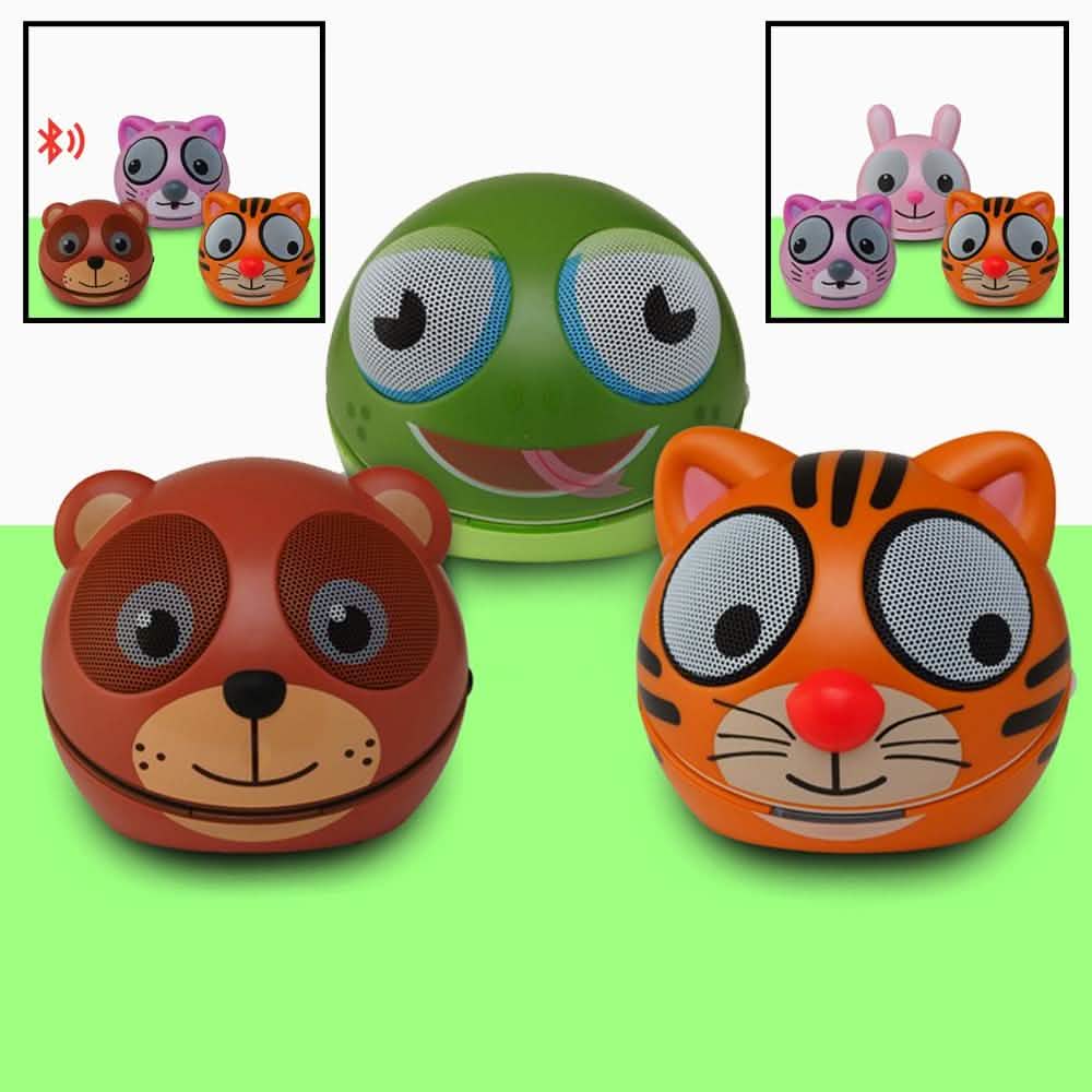 Lot de 3 : Enceinte Stéréo Portable Compacte Bluetooth Zootunes
