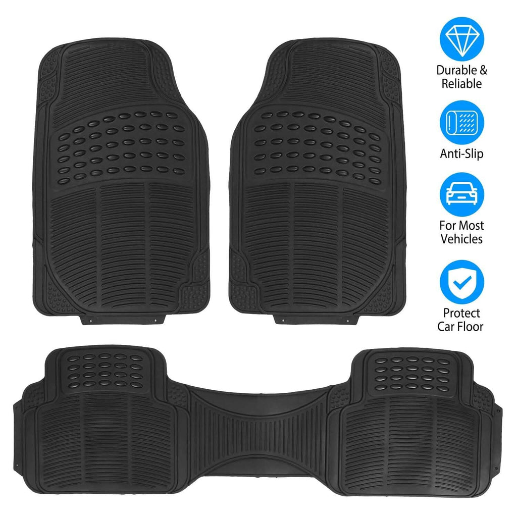 Ensemble de 3 tapis de sol automobiles