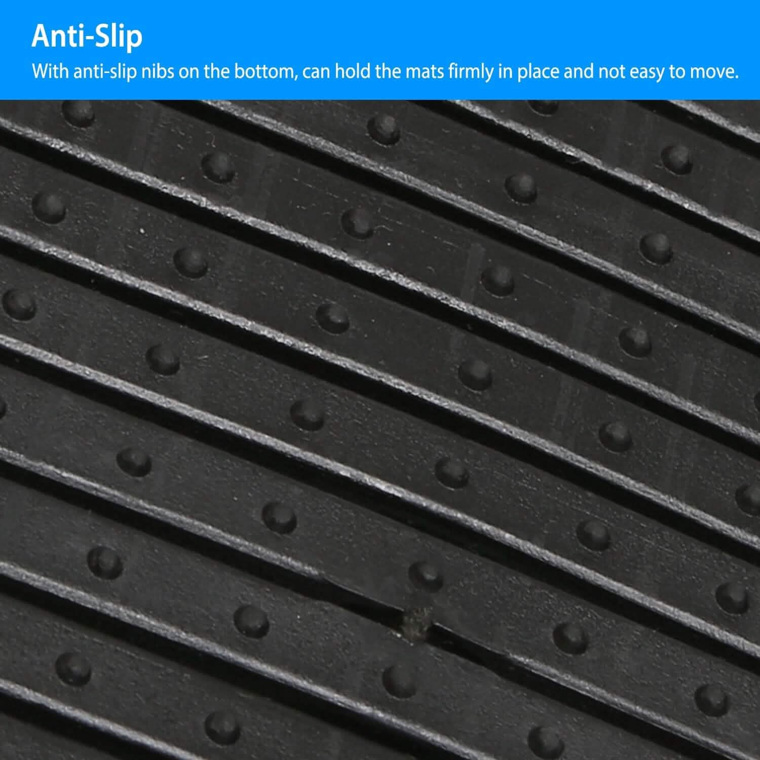 Ensemble de 3 tapis de sol automobiles
