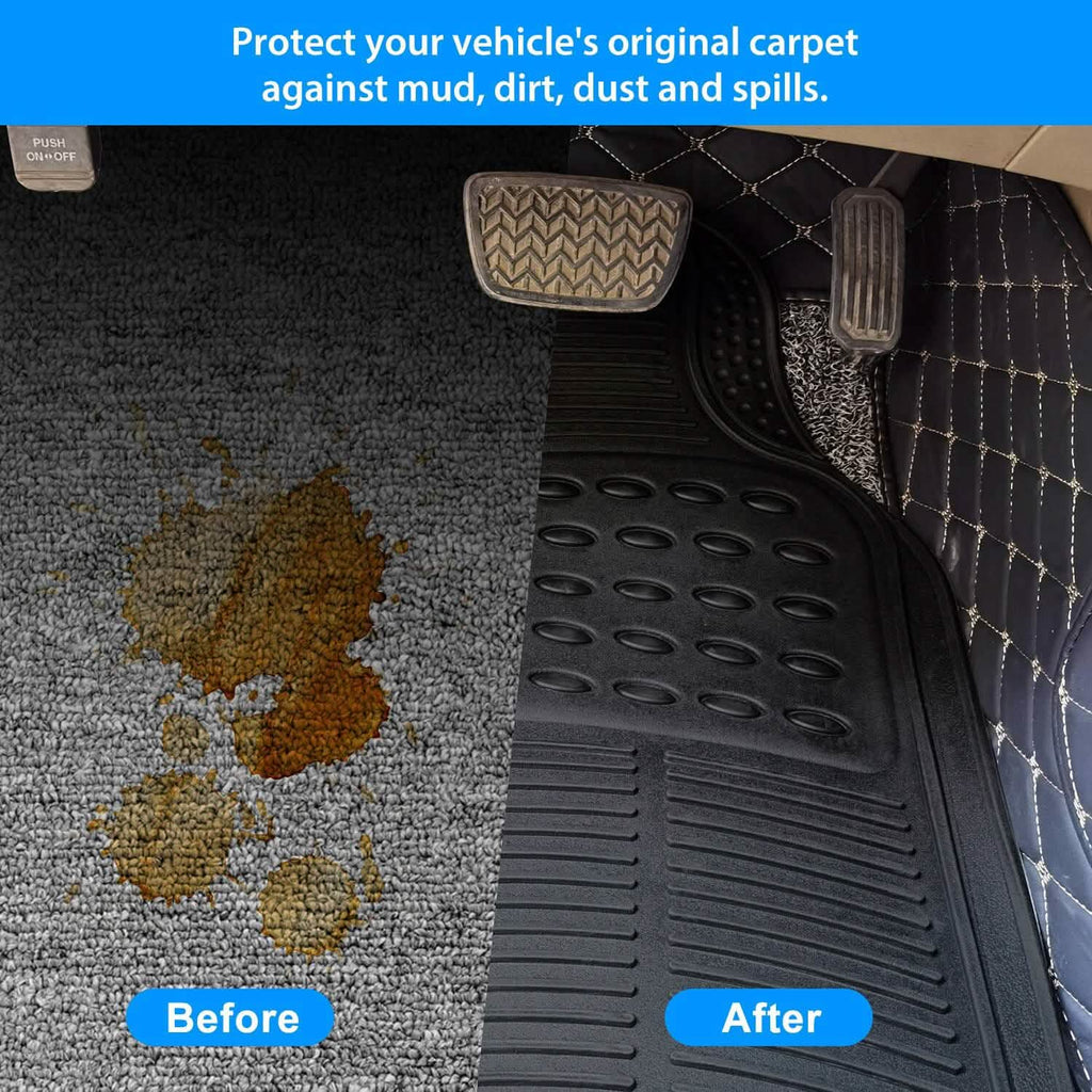 Ensemble de 3 tapis de sol automobiles