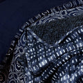 3-pièces : Ensemble de Couette en Coton Tissu Bogolan Indigo Global