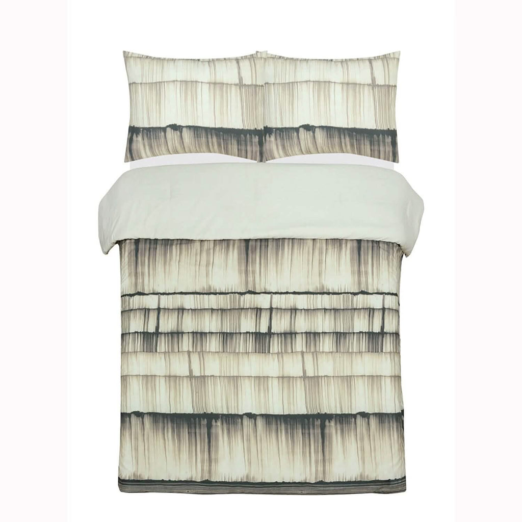Ensemble de lit 3 pièces avec couette Stria Stripe Global