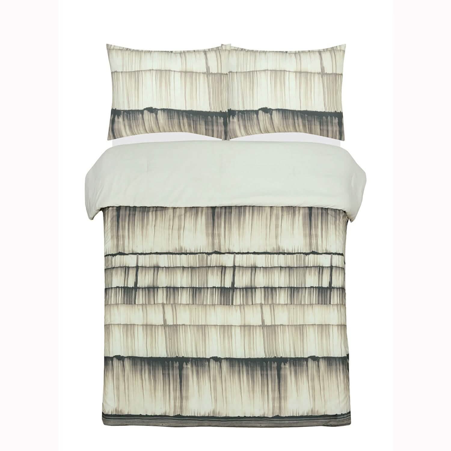 Ensemble de lit 3 pièces avec couette Stria Stripe Global