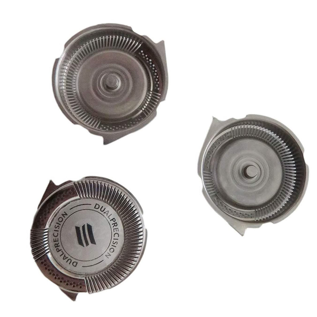 Lot de 3 : Têtes de rechange double précision HQ8 pour rasoirs Philips Norelco
