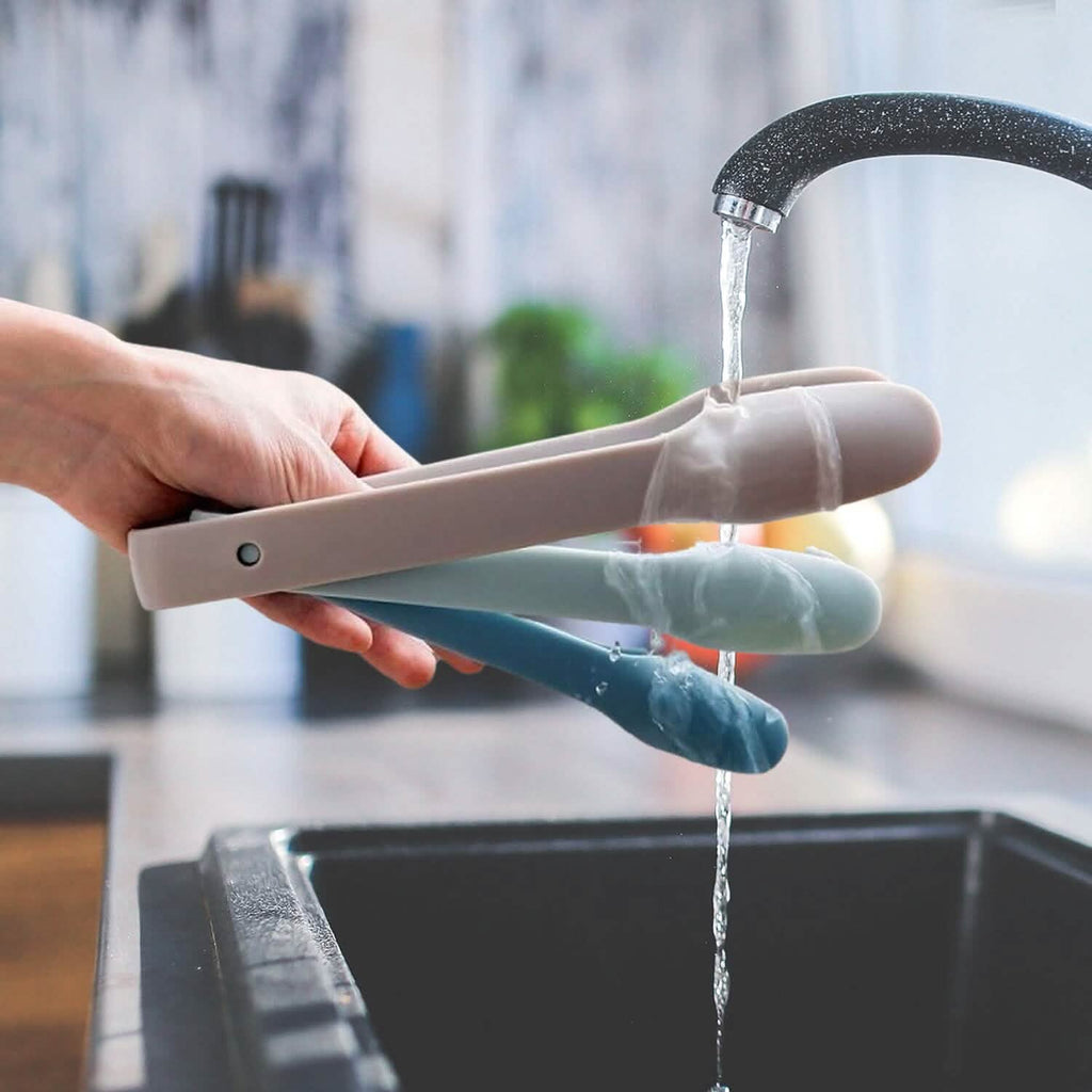 3 pièces : Pinces alimentaires multifonctionnelles antidérapantes, ustensile de cuisine