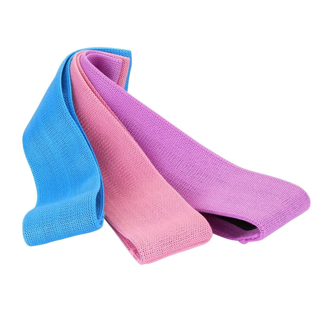 Ensemble de 3 bandes de résistance pour entraînement hanches et jambes