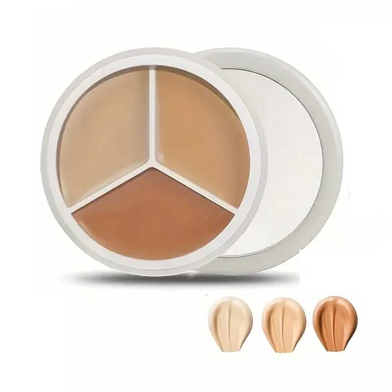 Palette anti-cernes crémeux 3 teintes