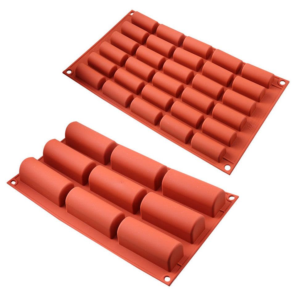 Moule à gâteau en silicone 30 cavités, outils de décoration de gâteaux au chocolat, moules à desserts, moules à bonbons, moule à mini-gâteaux, moule à bonbons, moule à chocolat en silicone sécable
