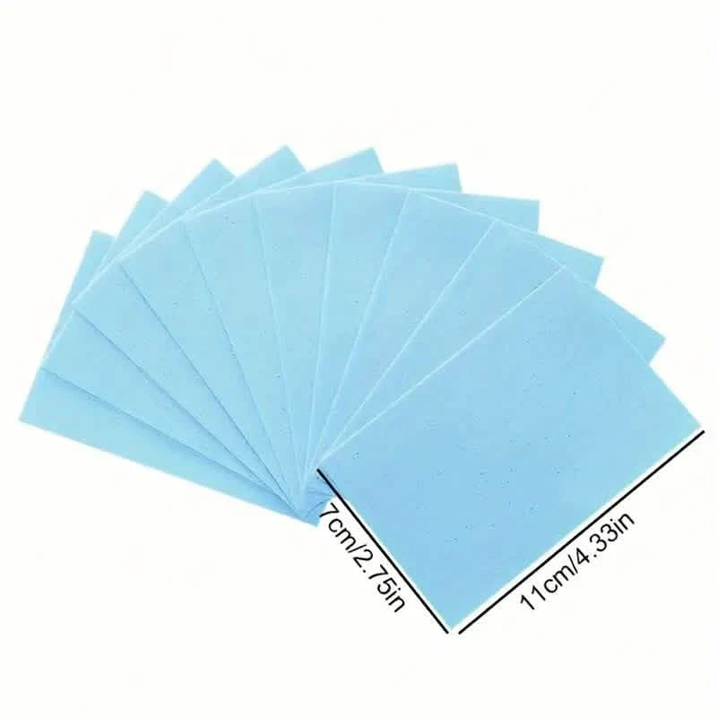 30 pièces : Pastilles nettoyantes WC et sols parfumées Jasmin bleu