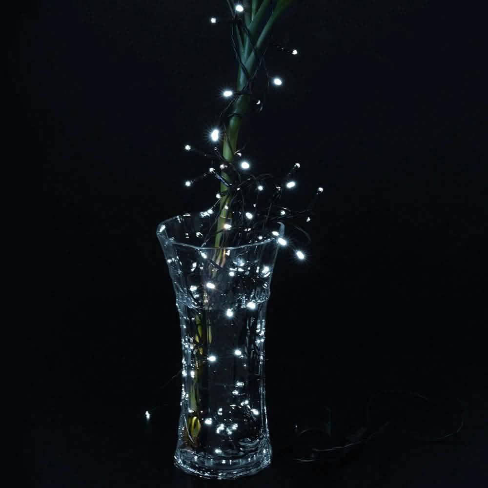 Guirlande lumineuse étoiles féeriques 300 LED 8 modes avec fonction mémoire