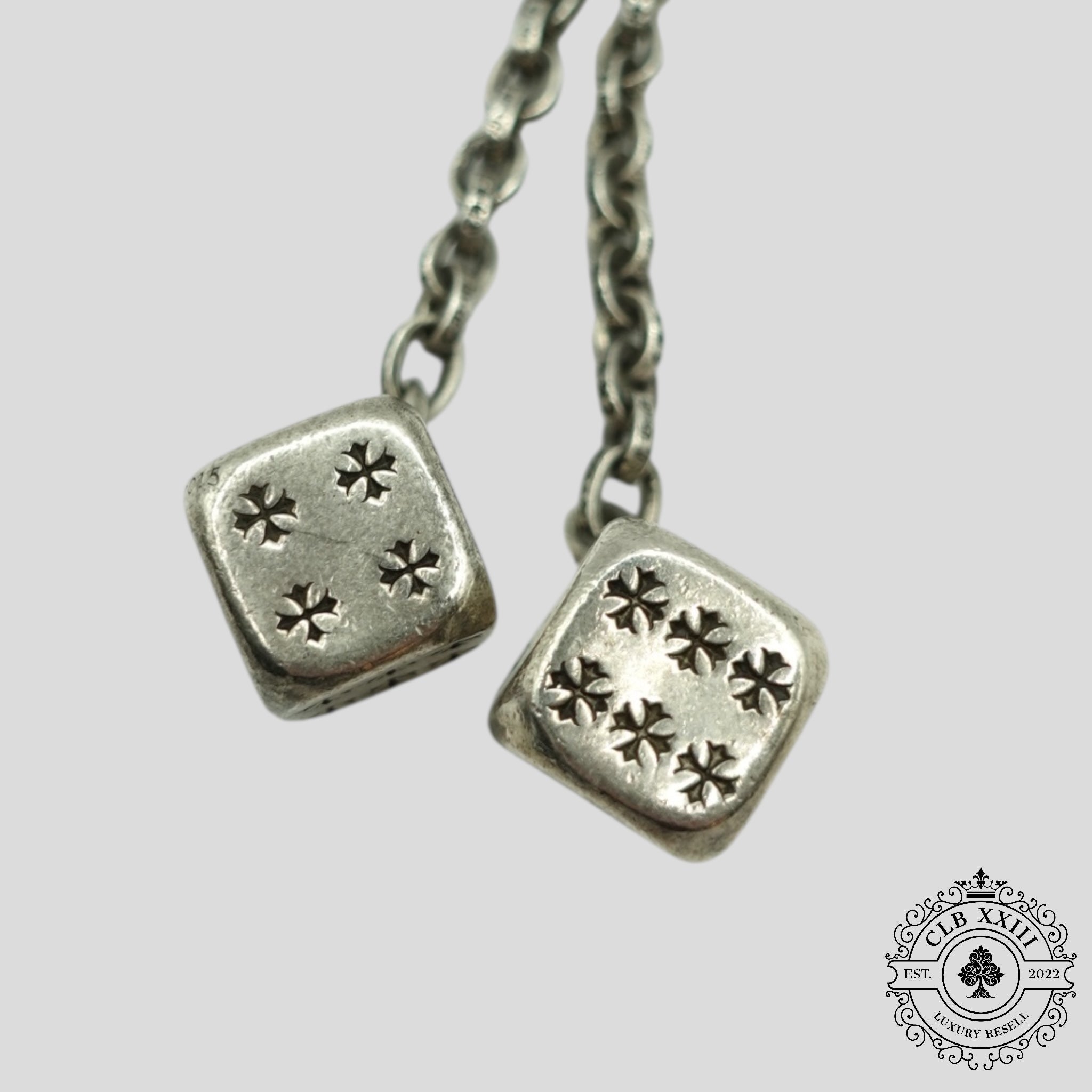 Porte-clés dés Chrome Hearts