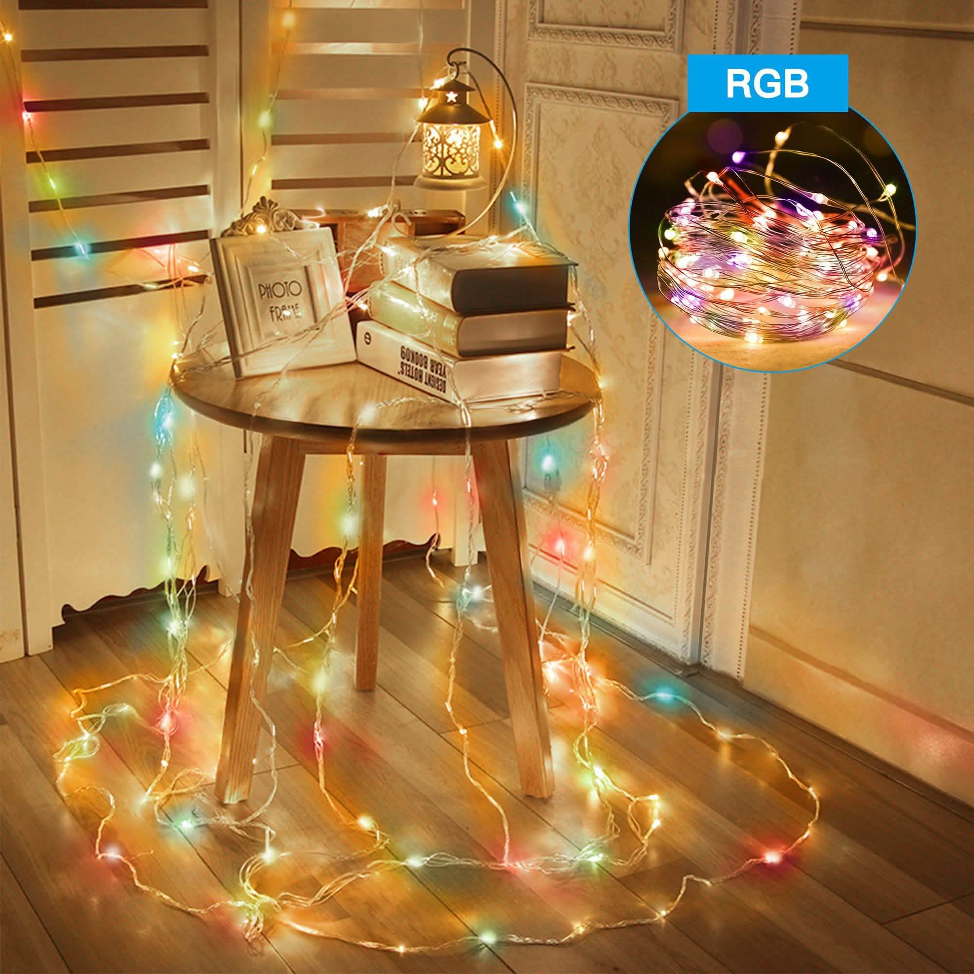 Guirlande Lumineuse Étanche USB RGB 300 LED avec Télécommande