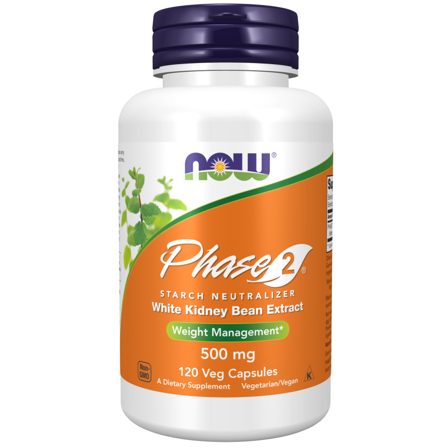 Now Foods Phase 2 500 mg 120 gélules végétales - 3021