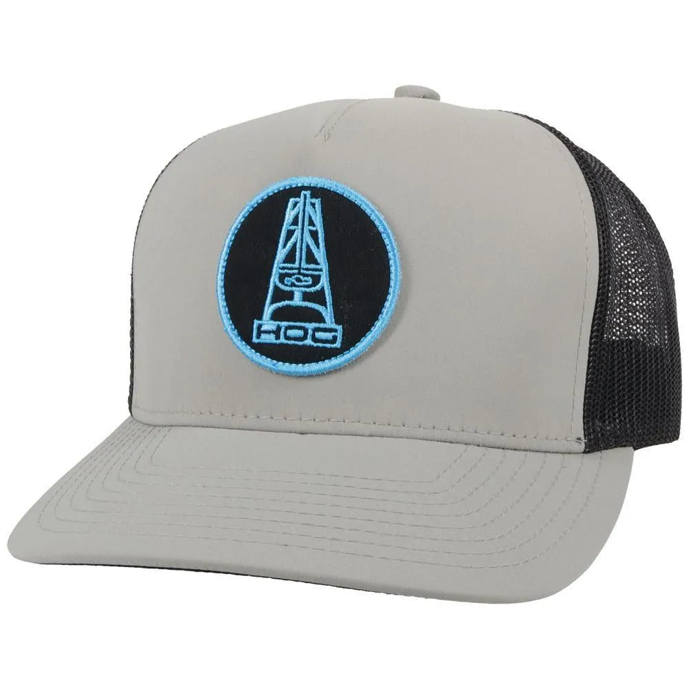 HOOey "Rose" HOG (Gris/Noir) - Casquette Trucker