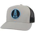 HOOey "Rose" HOG (Gris/Noir) - Casquette Trucker