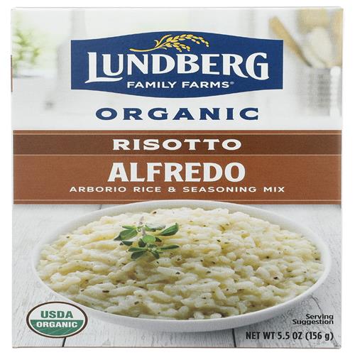 Lundberg Risotto, Alfredo Biologique, 5,5 oz