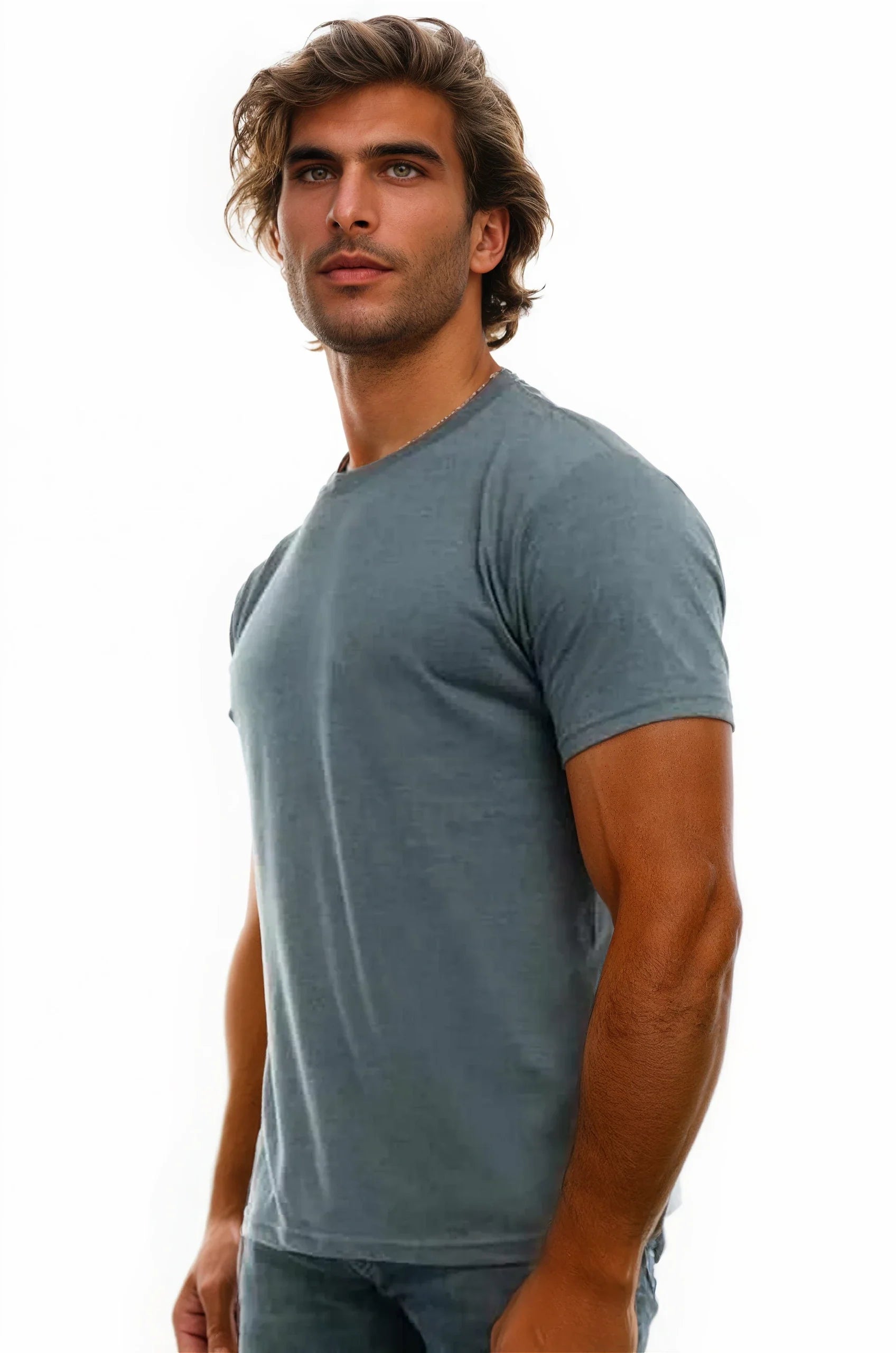 Pull Bi-matière 3050 - Couleurs Foncées
