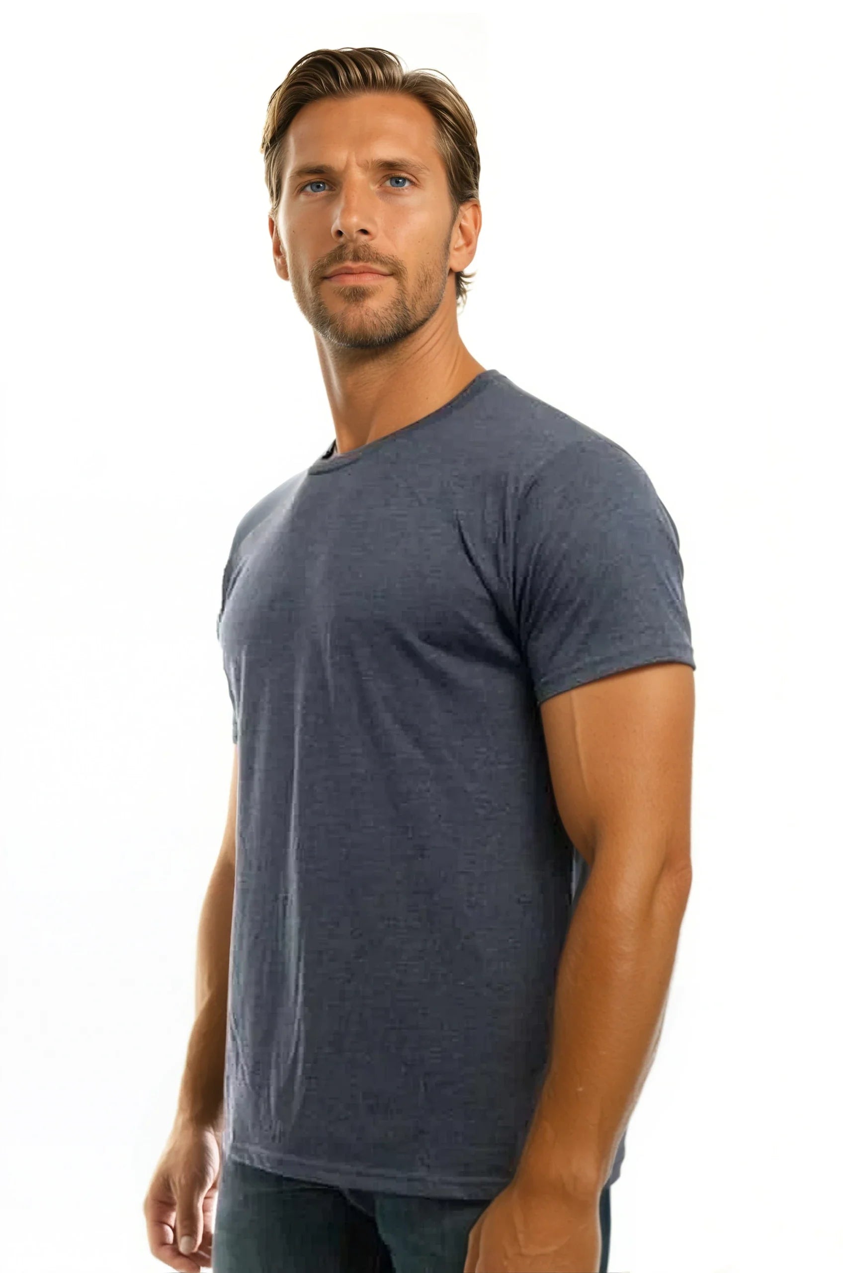Pull Bi-matière 3050 - Couleurs Foncées