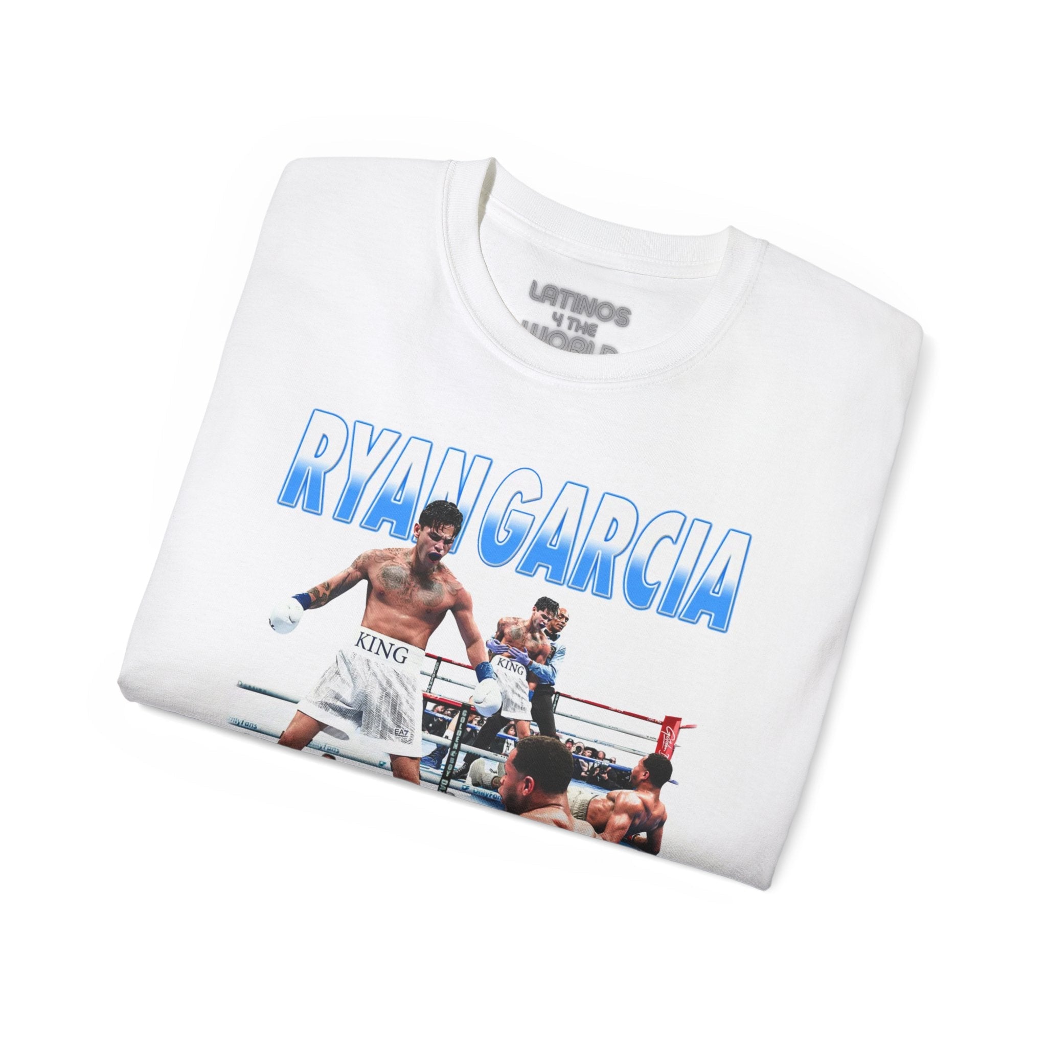 TEE-SHIRT RYAN GARCIA v. DEVIN HANEY | GRAPHISME KNOCKDOWN DE L'ANNÉE | 4 COULEURS