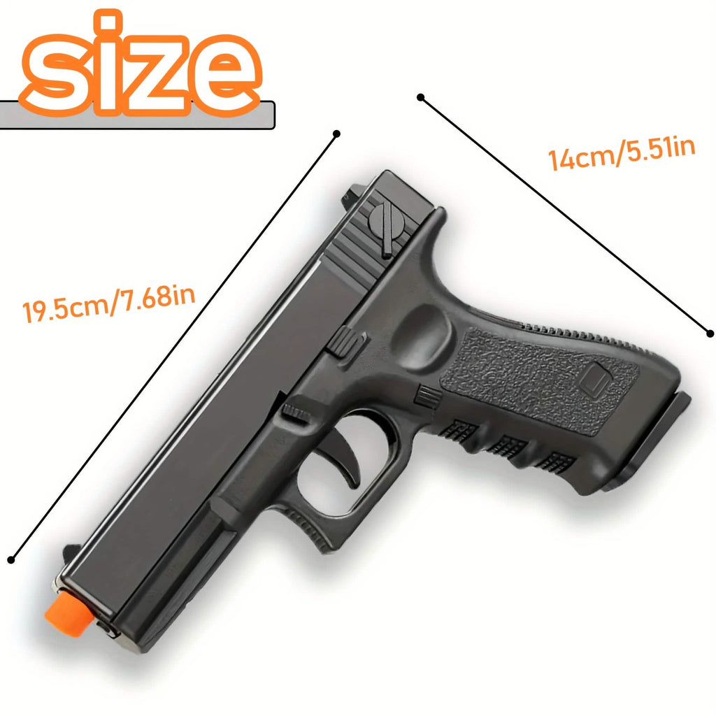 Pistolet à balles en mousse semi-automatique pour enfants (8 ans et +)