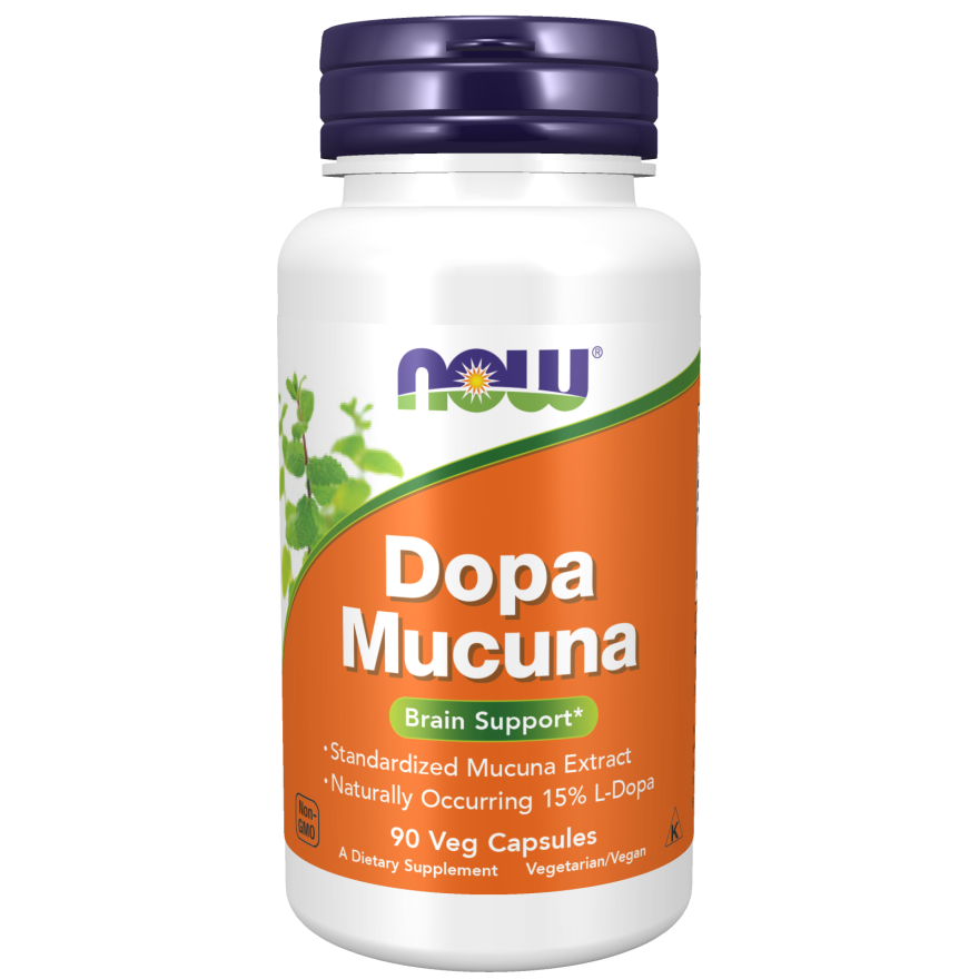 Now Foods Dopa Mucuna 90 Vcaps - 3092 - Lot de 2