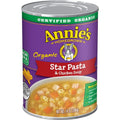 Soupe biologique au poulet et pâtes en forme d'étoiles Annie'S, en conserve, prête à servir, 14 oz
