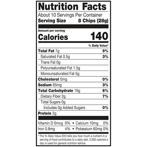 Late July Snacks Chips de tortilla biologiques minces et croustillants avec chia et quinoa, sac de 286 g