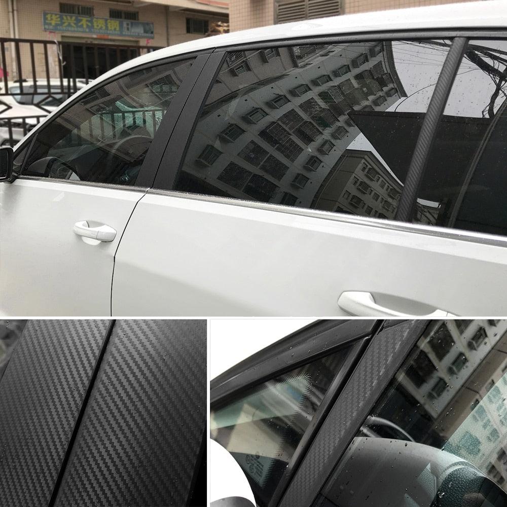 30cmx127cm 3D Fibre de Carbone Vinyle Voiture Wrap Film Rouleau Stickers Film Vinyle Fibre de Carbone Autocollant Moto Auto Styling Fibre de Carbone Vinyle Voiture Wrap Film Rouleau Stickers et Autocollant Moto Accessoires Automobiles
