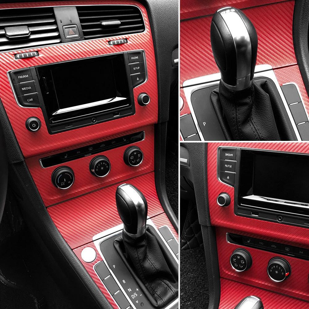 30cmx127cm 3D Fibre de Carbone Vinyle Voiture Wrap Film Rouleau Stickers Film Vinyle Fibre de Carbone Autocollant Moto Auto Styling Fibre de Carbone Vinyle Voiture Wrap Film Rouleau Stickers et Autocollant Moto Accessoires Automobiles