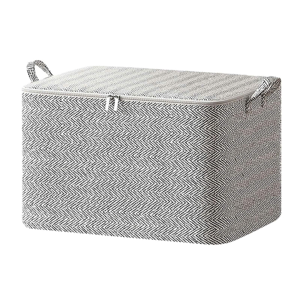 Sac de rangement pliable en tissu 30L avec poignée renforcée