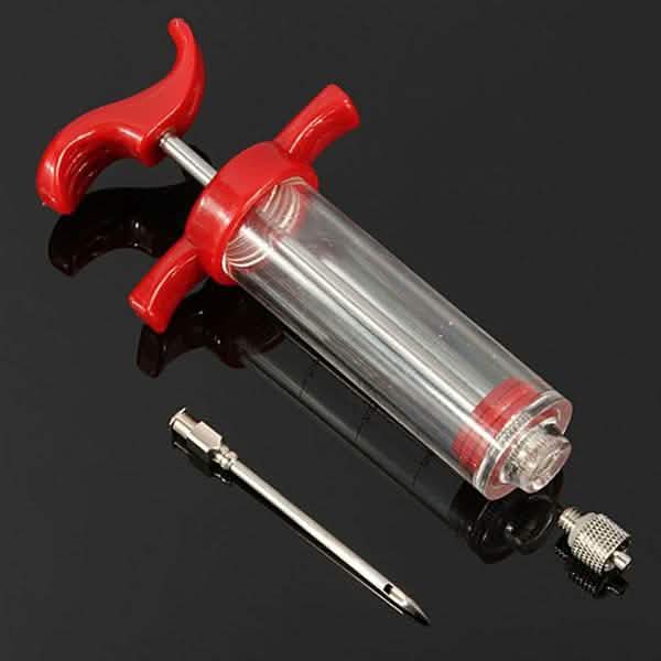 Seringue à injecter l'assaisonnement et la marinade pour viande barbecue 30ml