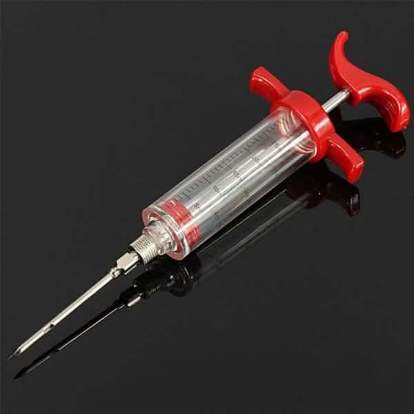 Seringue à injecter l'assaisonnement et la marinade pour viande barbecue 30ml