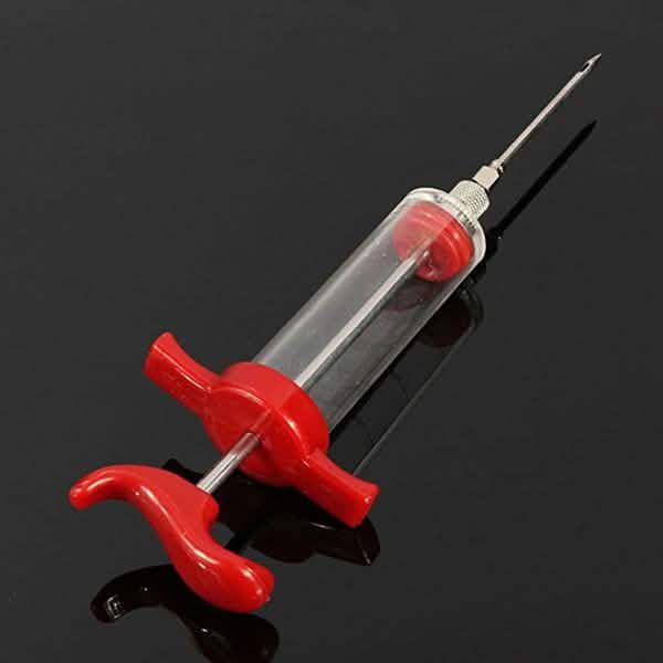 Seringue à injecter l'assaisonnement et la marinade pour viande barbecue 30ml