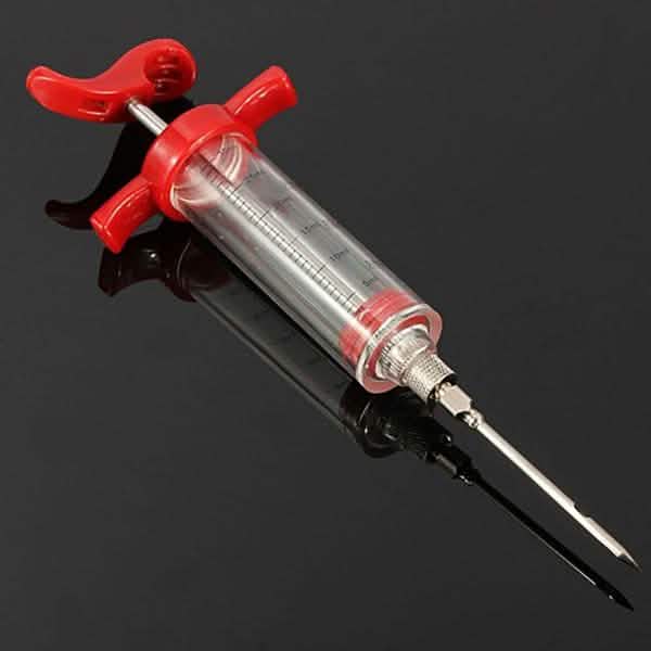Seringue à injecter l'assaisonnement et la marinade pour viande barbecue 30ml