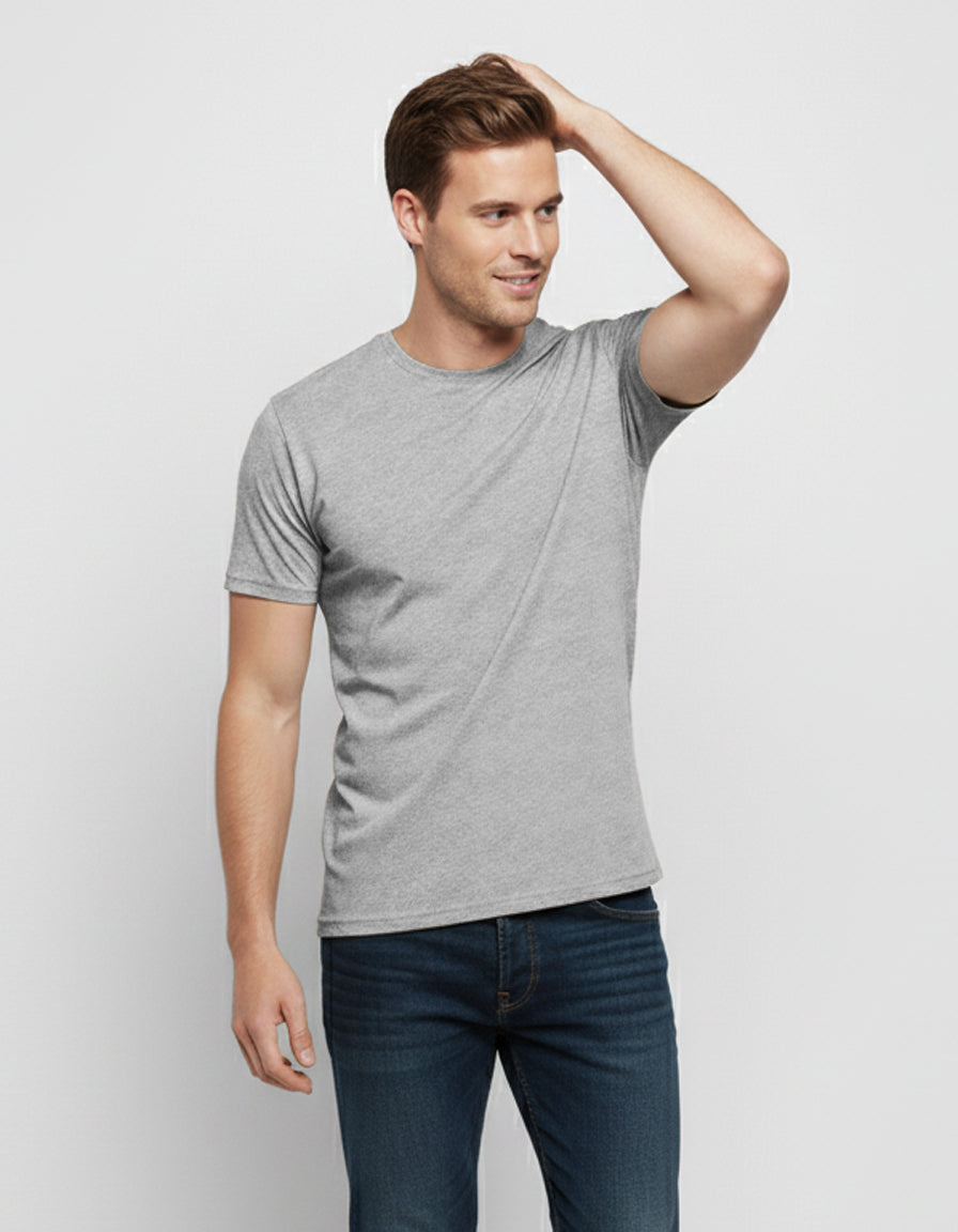 Crew col rond Cotton Perfection 3100 - couleurs foncées