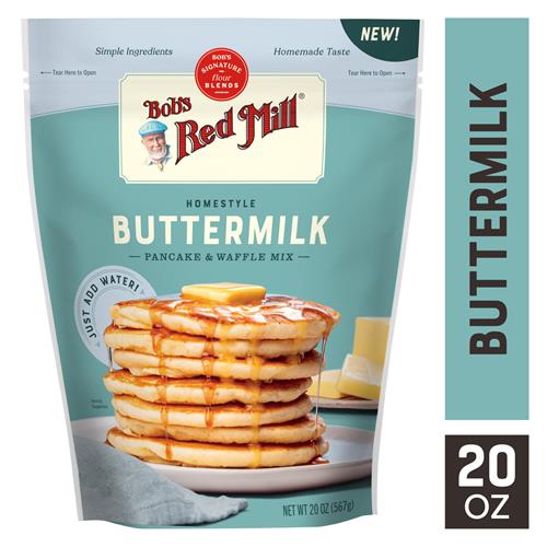 Mélange pour crêpes et gaufres au babeurre façon maison Bob's Red Mill, 567 g