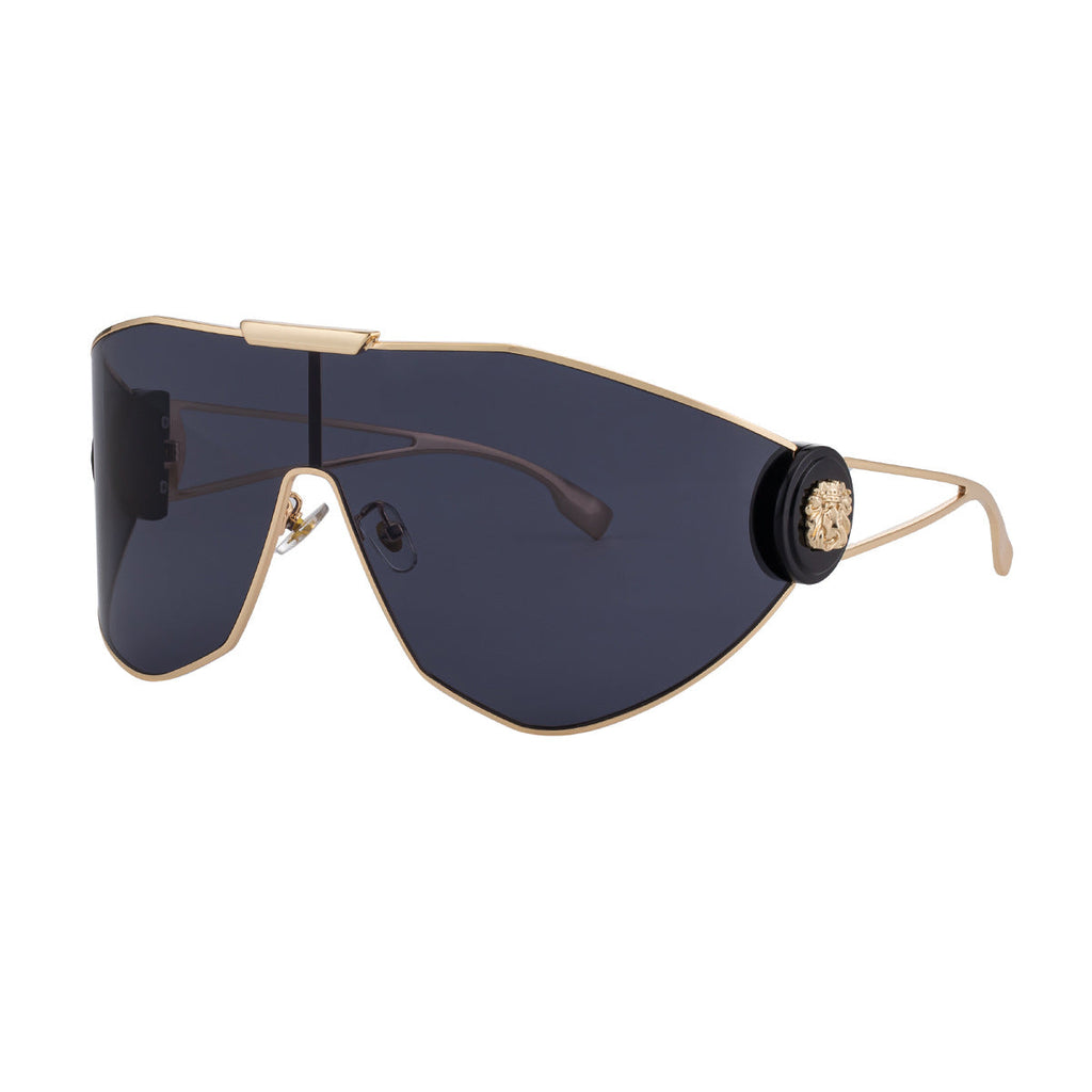 Lunettes de soleil aviateur sport plein cadre pour femmes — Protection UV intégrée aux verres