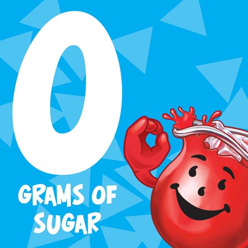 Boisson gazeuse Kool-Aid Jammers Punch Tropical Zéro Sucre, édulcorée artificiellement, boîte de 10 unités, sachets de 177 ml